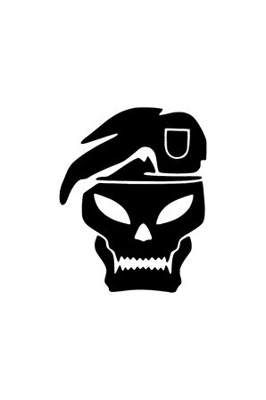 Asker Punisher Sticker 10 X 12 Cm MİXGİFTZ