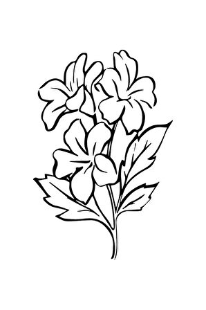 Çiçek Buketi Sticker 10 X 14 Cm MİXGİFTZ