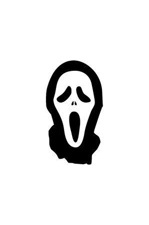 Scream Sticker 10 X 18 Cm MİXGİFTZ
