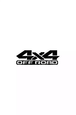 4X4 Off Road Sticker 10 X 4 Cm MİXGİFTZ