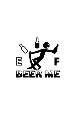 Beer Me Sticker 10 X 9 Cm MİXGİFTZ