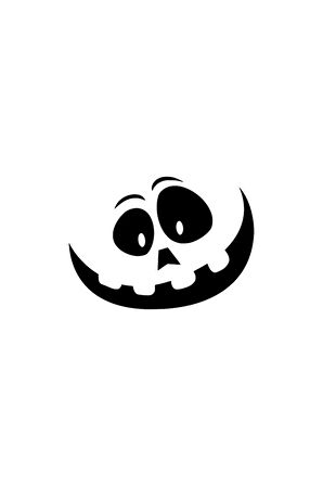 Gülen Balkabağı Sticker 10 X 7 Cm MİXGİFTZ