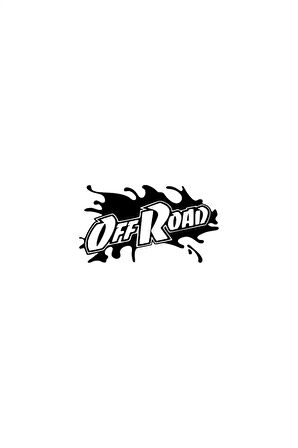 Off Road Su Sıçraması Sticker 10 X 6 Cm MİXGİFTZ