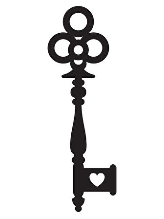 Tarihi Anahtar Desen Model 12 Oto özel yeni sticker 10 x 30 Cm MİXGİFTZ