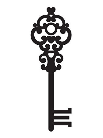 Tarihi Anahtar Desen Model 8 Oto özel yeni sticker 10 x 30 Cm MİXGİFTZ