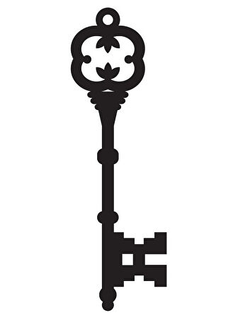 Tarihi Anahtar Desen Model 9 Oto özel yeni sticker 10 x 31 Cm MİXGİFTZ