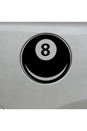 Magic Sekiz Top Sticker 15 X 15 Cm MİXGİFTZ