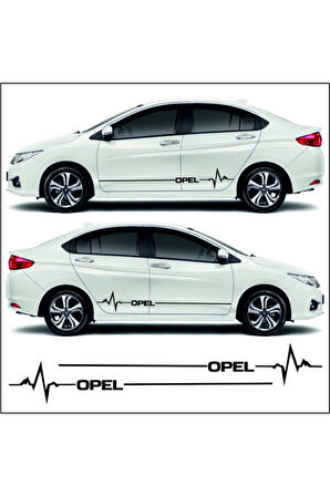Opel Astra F İçin özel yeni uyumlu Aksesuar Yan Şerit Oto Ritim özel yeni sticker MİXGİFTZ