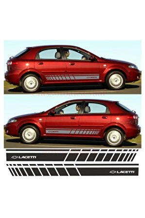 Chevrolet Lacetti İçin özel yeni uyumlu Aksesuar Oto Yan Şerit özel yeni sticker MİXGİFTZ