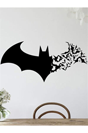 Şık Batman Su Geçirmez Kendinden Yapışkanlı Dekoratif  Duvar özel yeni sticker MİXGİFTZ