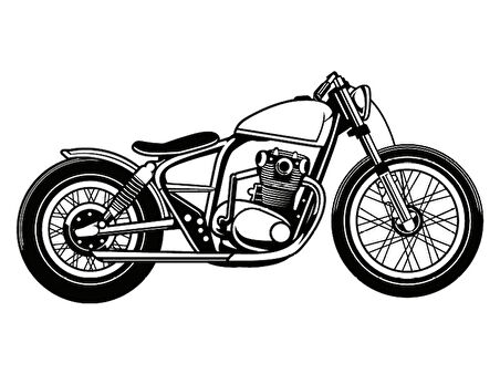 Klasik Motosikletler Model 10 Oto özel yeni sticker 30 x 15 Cm MİXGİFTZ