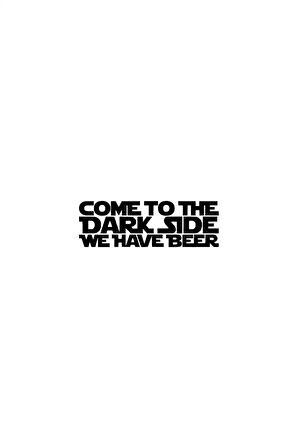Star Wars Come To The Dark Side Duvar Dekor Sticker 40 X 12 Cm MİXGİFTZ