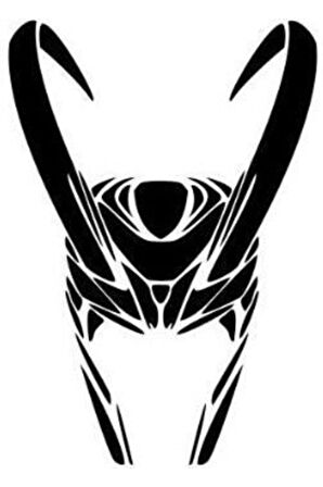 Loki Duvar Dekor Sticker 40 X 56 Cm MİXGİFTZ