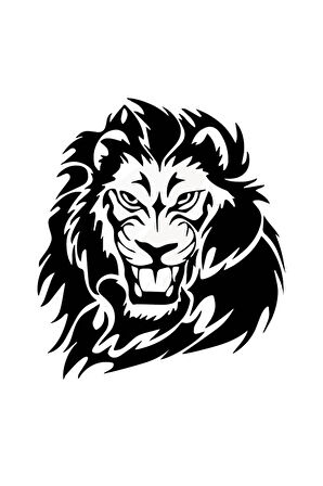 Aslan Tasarımlı Oto özel yeni sticker 30 x 33 cm MİXGİFTZ