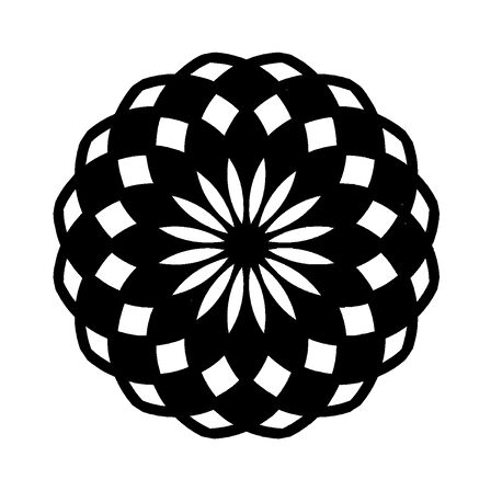 Çiçek Deseni Model 15 Oto özel yeni sticker 30 x 30 Cm MİXGİFTZ