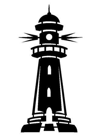 Deniz Feneri Sticker 20 X 40 Cm MİXGİFTZ
