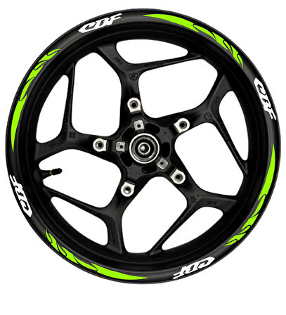 mixgiftzCbf Beyaz yazılı  neon(fıstık yeşili) pençe şeritli