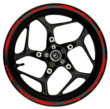 mixgiftzXmax kırmızı yazılı  kımızı pençe şeritli