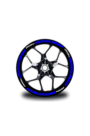 mixgiftzBajaj Dominar 400 DışJant Şeridi Motosiklet Sticker Etiket Modeli