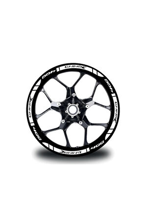 mixgiftzBajaj Dominar 400 DışJant Şeridi Motosiklet Sticker Etiket Modeli