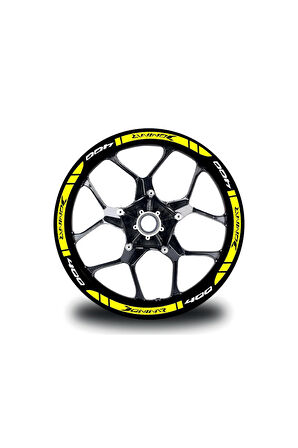 mixgiftzBajaj Dominar 400 DışJant Şeridi Motosiklet Sticker Etiket Modeli