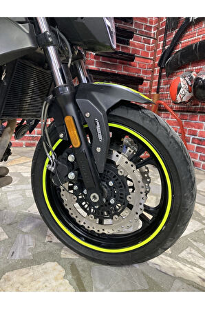 mixgiftzJant Şeridi Neon Yeşili Sağ-Sol/Ön-Arka