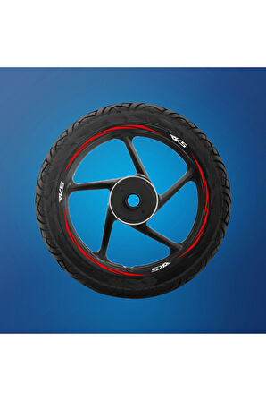 mixgiftzJant Şeridi Rks Uyumlu Beyaz Yazılı Kırmızı Sağ-Sol/Ön-Arka