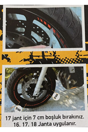 mixgiftzJant Şeridi yeni özel  motosiklet Honda Yamaha Uyumlu Sağ-Sol/Ön-Arka