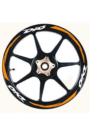 mixgiftzJant Şeridi Dio Uyumlu Beyaz-Turuncu Sağ-Sol/Ön-Arka