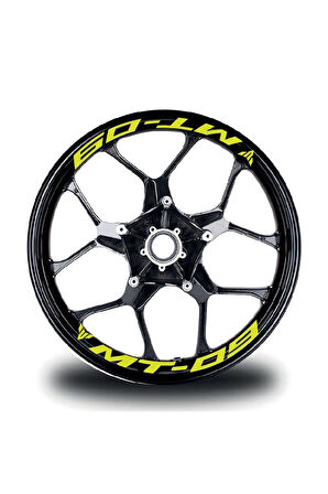 mixgiftzMt - 09 Yazılı 8Li Jant İçi Yazı Sticker Etiket