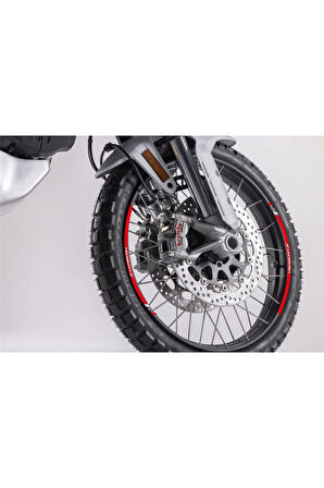 mixgiftzDucati Desert X Jant Dışı Kırmızı Şerit Sticker Model