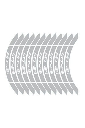 mixgiftzYamaha MT-25 İç Dış Jant Sticker