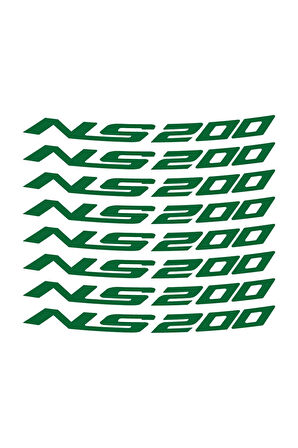 mixgiftzBajaj Pulsar NS200 Jant İçi Sticker Etiket Modeli