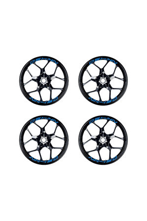 mixgiftzMavi CFMOTO 450NK Yazılı 8 Li Jant İçi Yazı Sticker