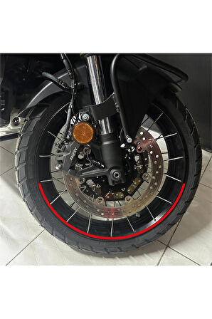 mixgiftzHonda X-ADV Yarım Jant Sticker Modeli - Kırmızı