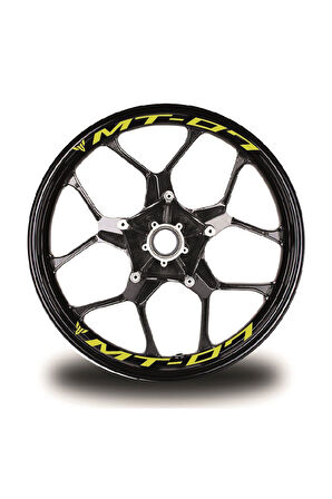 mixgiftzMt - 07 Yazılı 8li Jant Içi Yazı Sticker Etiket