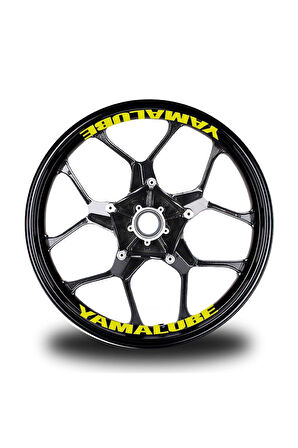 mixgiftzYamalube Yazılı 8Li Jant İçi Yazı Sticker Etiket