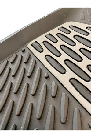 Volkswagen Passat B5 1996 2005 Paspas Derin Havuzlu Krom Gri