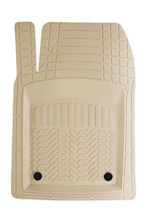 Promats Honda Civic Fd6 2007-2012 Profesyonel Bej Havuzlu 5 Parça Kauçuk Paspas