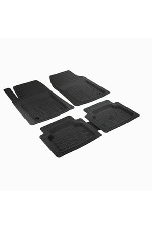 Hyundai Santa Fe Uyumlu 3D Havuzlu Paspas Profesyonel Siyah