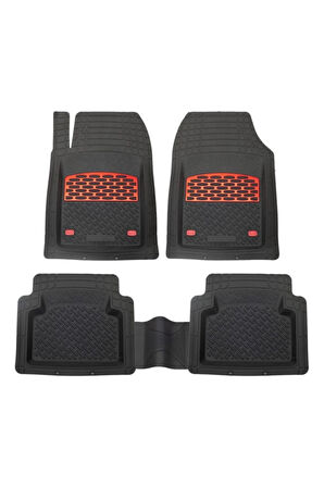 Ssangyong Korando 2021 3d Havuzlu Paspas A Kalite Kırmızı