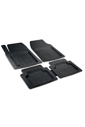 Siyah Volkswagen Crafter 06- 3d Havuzlu Profesyonel Paspas