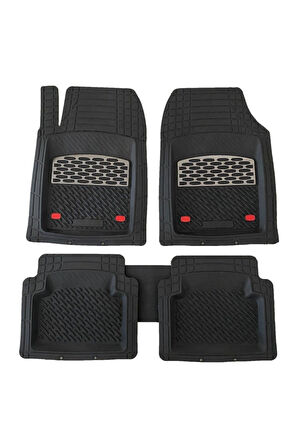 Fiat Panda 2003 2012 Paspas Derin Havuzlu Krom Karbon