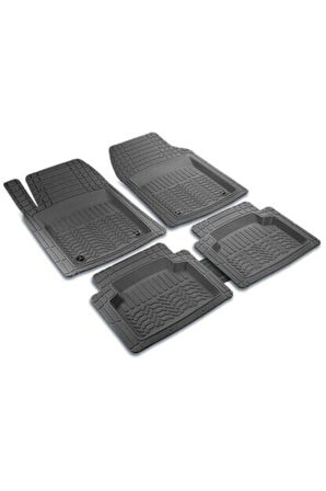 Dacia Duster 18- 3d Havuzlu Profesyonel Paspas Siyah