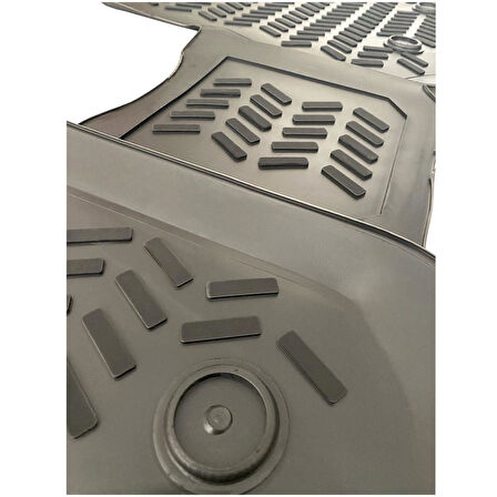 Ototrendy Renault Kadjar 3D Havuzlu Paspas Siyah Tam Uyumlu