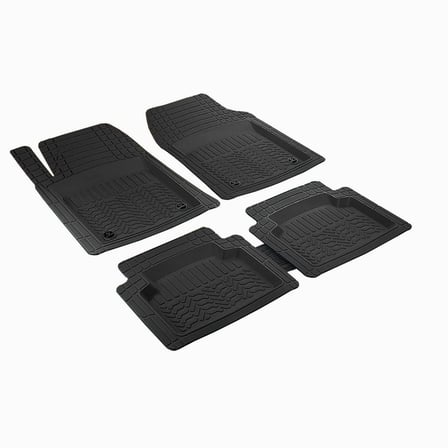 Citroen Xsara ile Uyumlu 4D Universal Derin Havuzlu Paspas Profesyonel Siyah