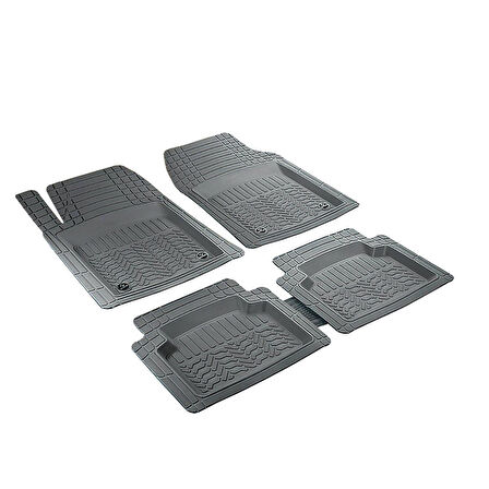 Promats Volkswagen Golf 6 Profesyonel Paspas Gri Havuzlu