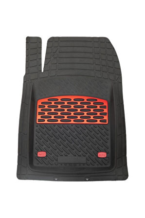 Uyumlu Safir Ford Focus 1 1998-2004 Krom Kırmızı Derin Havuzlu 3d Paspas