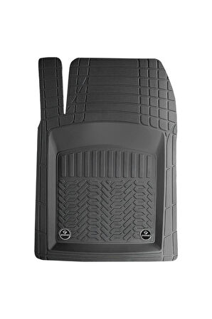 Citroen Xsara ile Uyumlu 4D Universal Derin Havuzlu Paspas Profesyonel Siyah