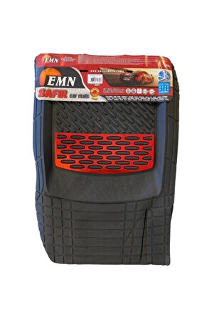 Ford Tourneo Courier 2014 Sonrası Paspas Derin Havuzlu Krom Karbon